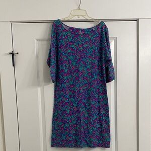 LILLY PULITZER BOATNECK COTTON SHIFT